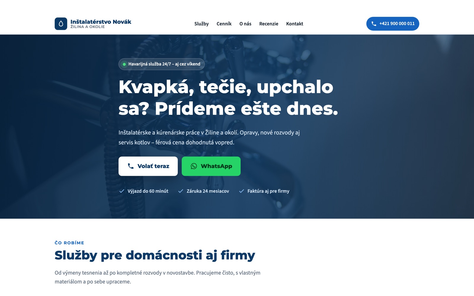Web inštalatéra